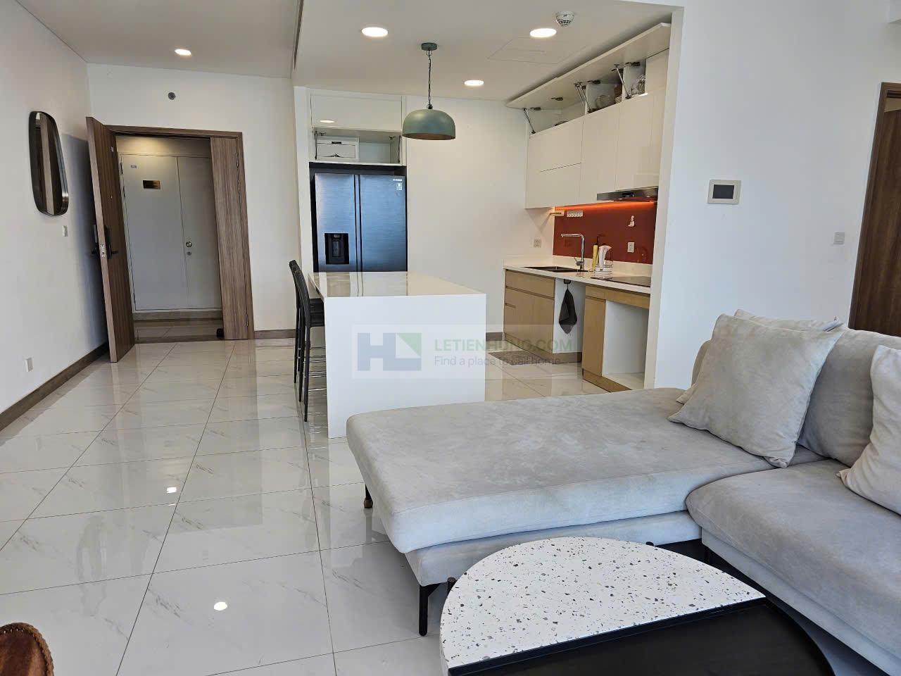 căn hộ Sunwah Pearl 2PN 110m2 phòng bếp