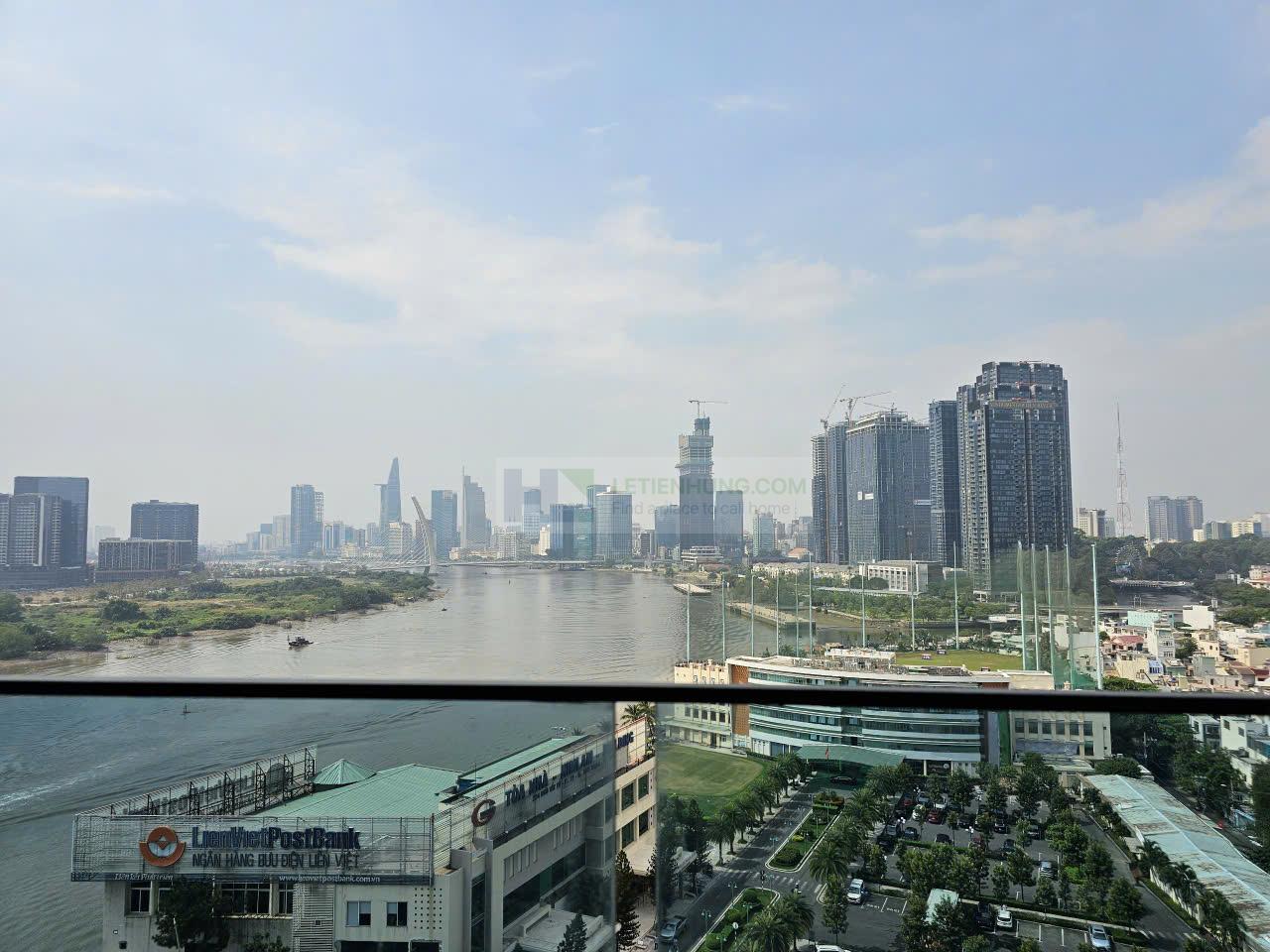 căn hộ Sunwah Pearl 2PN 110m2 view sông