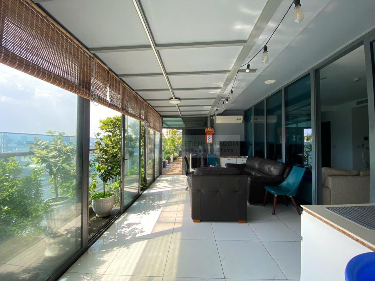 căn hộ Sunwah Pearl 2PN có sân vườn - sân vườn 1
