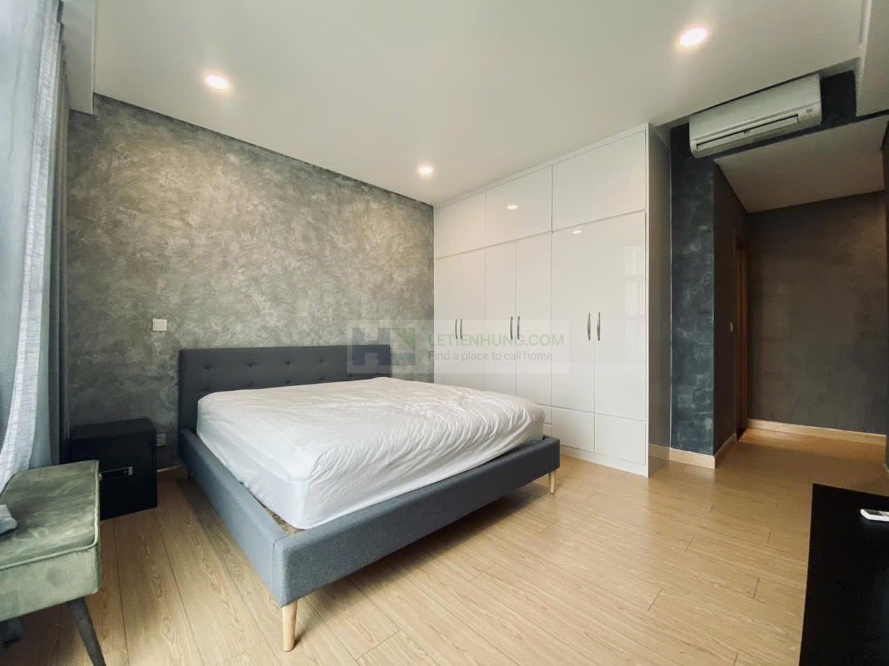 căn hộ Sunwah Pearl 2PN view đẹp - phòng ngủ chính