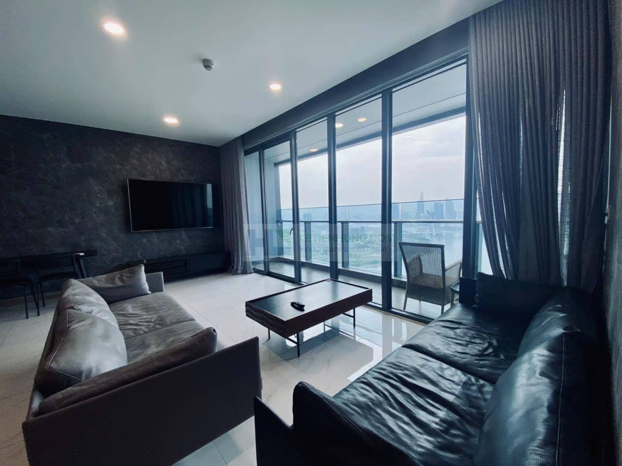 căn hộ Sunwah Pearl 2PN view đẹp view song