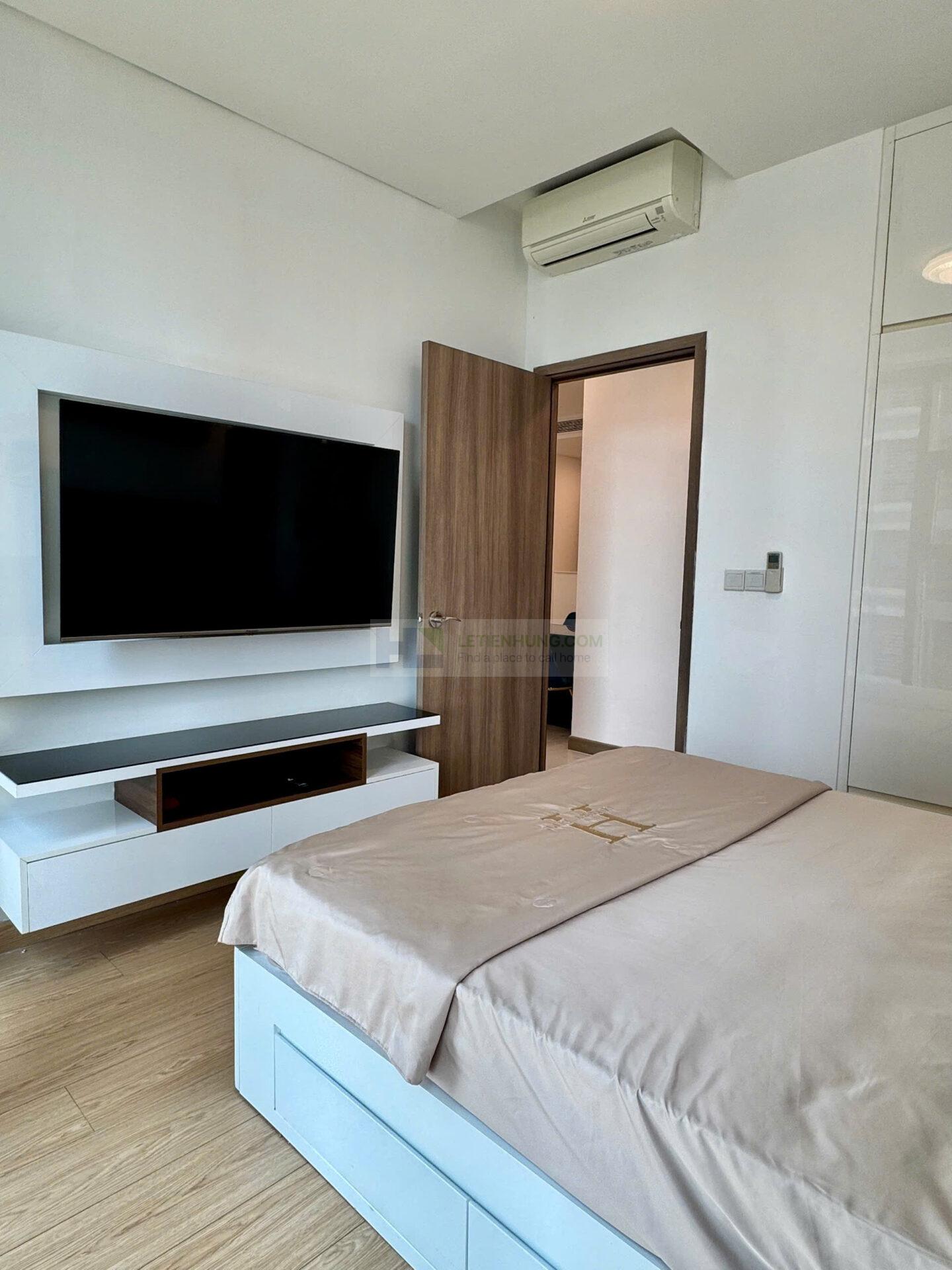 can ho sunwah pearl 1pn phòng ngủ