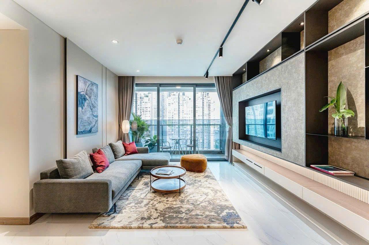 căn hộ sunwah pearl 3pn cho thuê - phòng khách 1