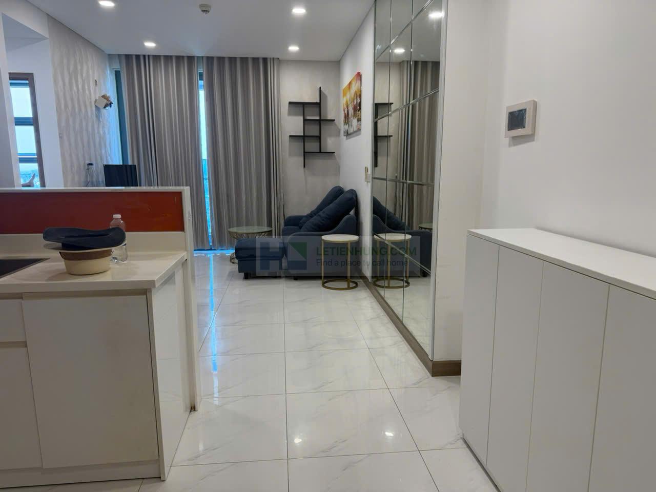 thuê căn hộ Sunwah Pearl 1PN 54m2 bếp